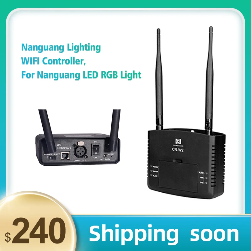 NANGUANG/NANLITE CN-W2 2.4G WiFi Wireless Lighting Controller APP Control Adapter NANGUANG/NANLITE CN-W2 2.4G WiFi Wireless Lighting Controller APP Control Adapter