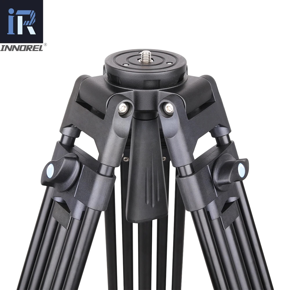 INNOREL VT80 Professional Aluminum Video Tripod Hydraulic Fluid Video Head Camera Tripod For Dslr Camera Dv 185CM 12kg Max Load