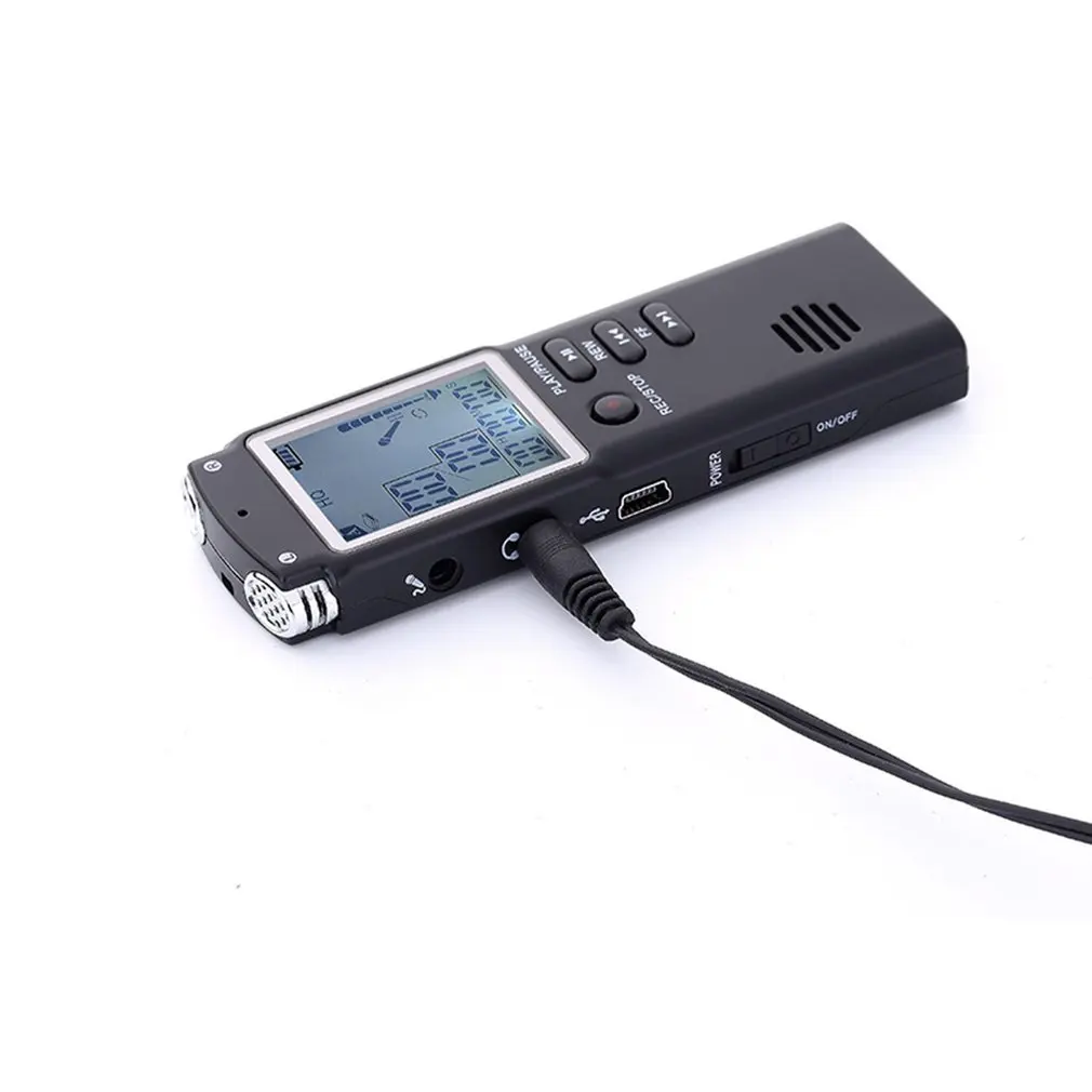 Профессиональный Hd 1536kbps специальный T60 рекордер монохромный дисплей Usb 2,0 8G