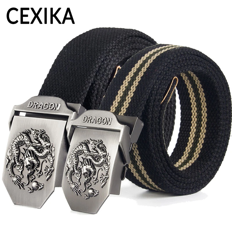 Cinturón lona militar de dragón para hombre y mujer, cinturones verdes del Ejército Patriótico, cinturones de ejercicios retirados, 130, 140, 150, 160cm|Cinturones de hombre| - AliExpress