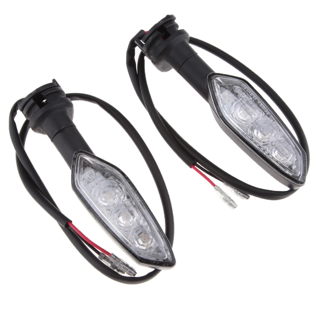 1 Pair 12V LED Amber Turn Signal Light Blinker Indicator for YAMAHA MT-01 MT-25 MT-03 MT-07 Motorcycle Lighting 