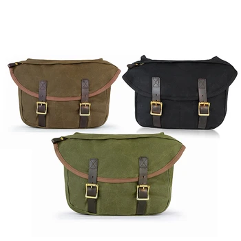 

Motorcycle Saddle Bags Waterproof SaddleBags for Harley Chopper Yamaha for BMW for Kawasaki Vintage Luggage Side Bags For Honda