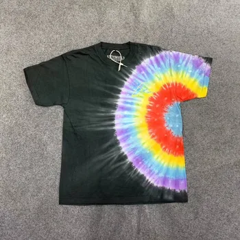 

19FW Travis Scott Merch Europe TourTie Dye Tee Men Women Best-Quality T shirts Travis Scott Merch Europe TourTie Dye t-shirts