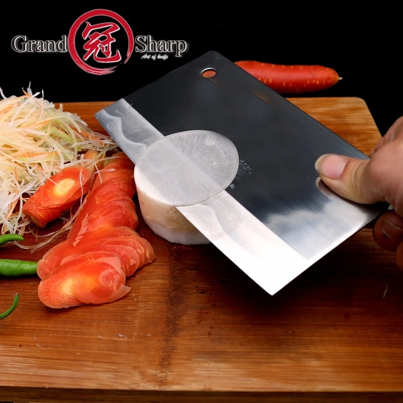 Professional-7-5-inch-Carbon-Steel-4cr13-Cleaver-Knife-Handmade-Chinese-Kitchen-Knives-Chef-Knife (1)