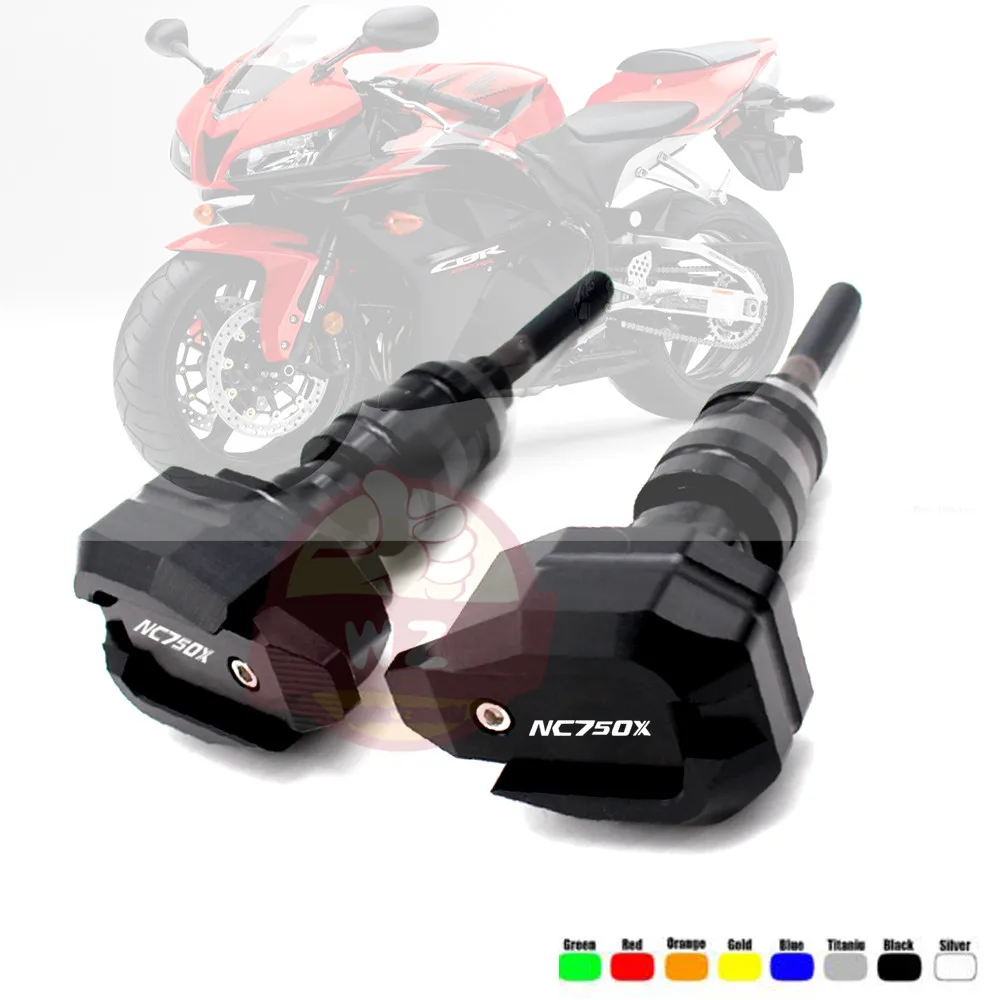 Алюминиевый ЧПУ для HONDA NC 750X NC750X- Удлиненная рама ползунки защитные устройства защита обтекателя мотоцикла крышка