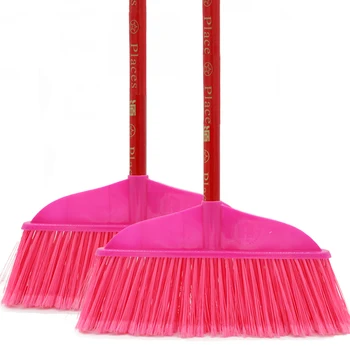 

Plastic Broom Household Single Hardwood Handle Factory Property Garden Sweeping Broom Cleaning Tool Broom
