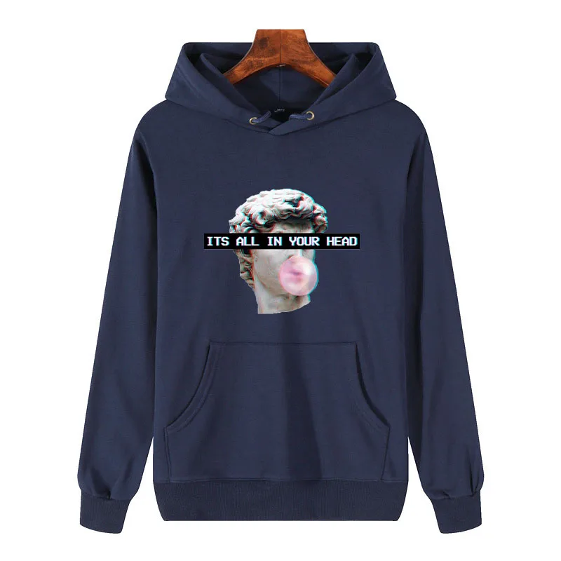 Vaporwave унисекс толстовки Streetwear K уличная Sad Girl Ретро аниме для женщин/мужчин Эстетическая мода японский хлопок нормальный с капюшоном
