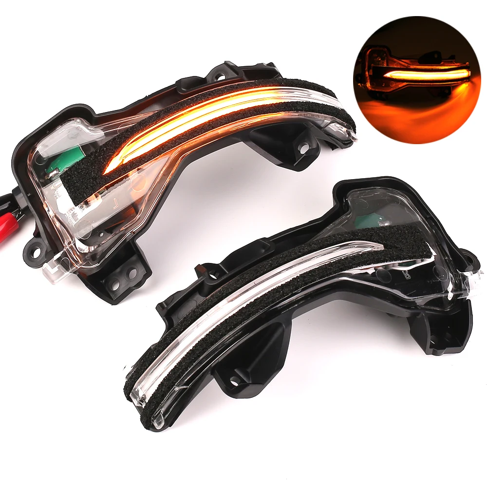 Автомобильный Динамический светодиодный поворотник для бокового зеркала