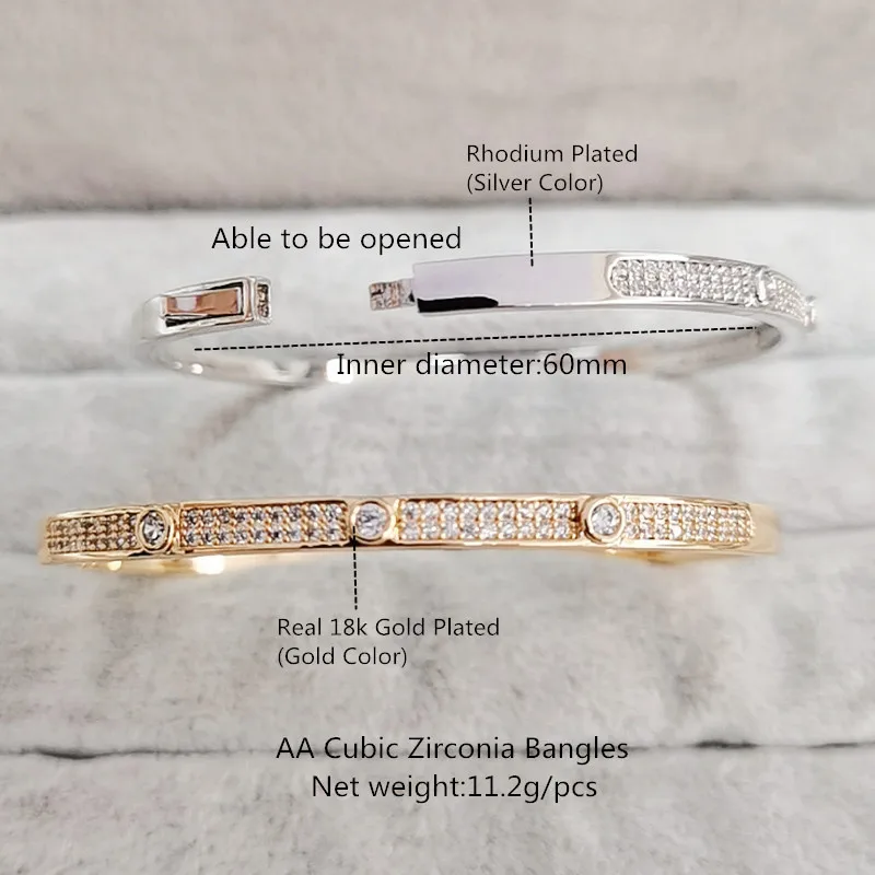 Gold Color Charm Bangles Bracelets Women Gift Pulseras Mujer Fashion Jewelry Bangle bracelet