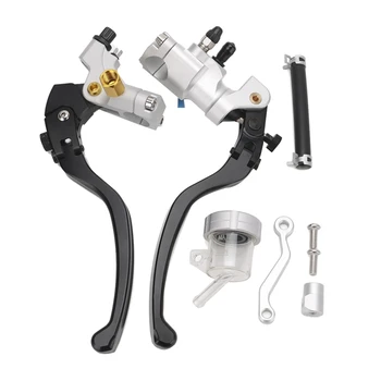 

Motorcycle CNC Brake Accessories Brake Clutch with Oil Cup Oil Delivery Pipe Refitted Upper Pump Cable