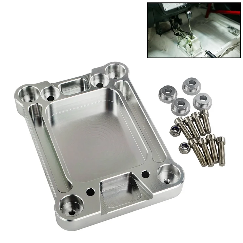 

Motor Shifter Box Plate Adapter gear lever base for K Swap Fits for Honda Civic Integra K20 K24