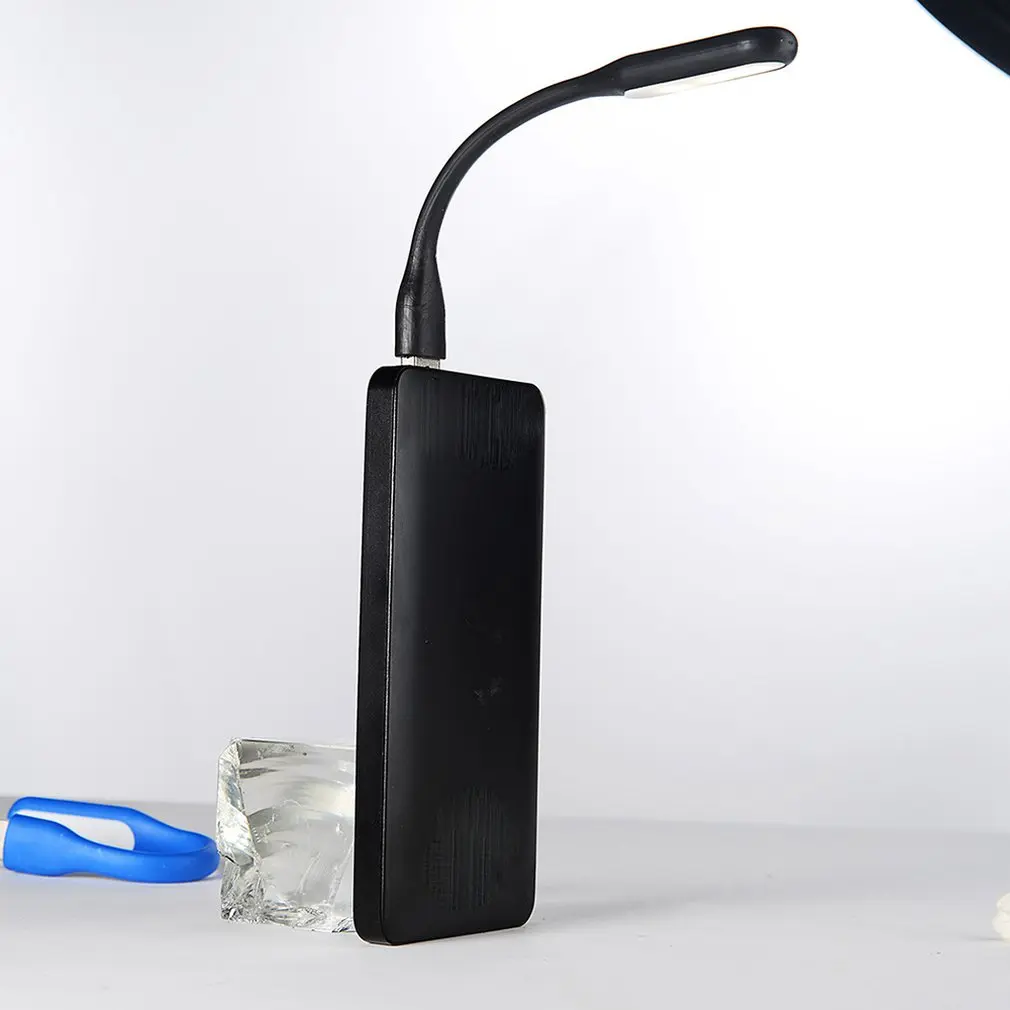 1pc Portable Mini USB LED Flexbiable Night Light Super Bright Book Light Reading Lamp For Power Bank PC Laptop Notebook Dropship