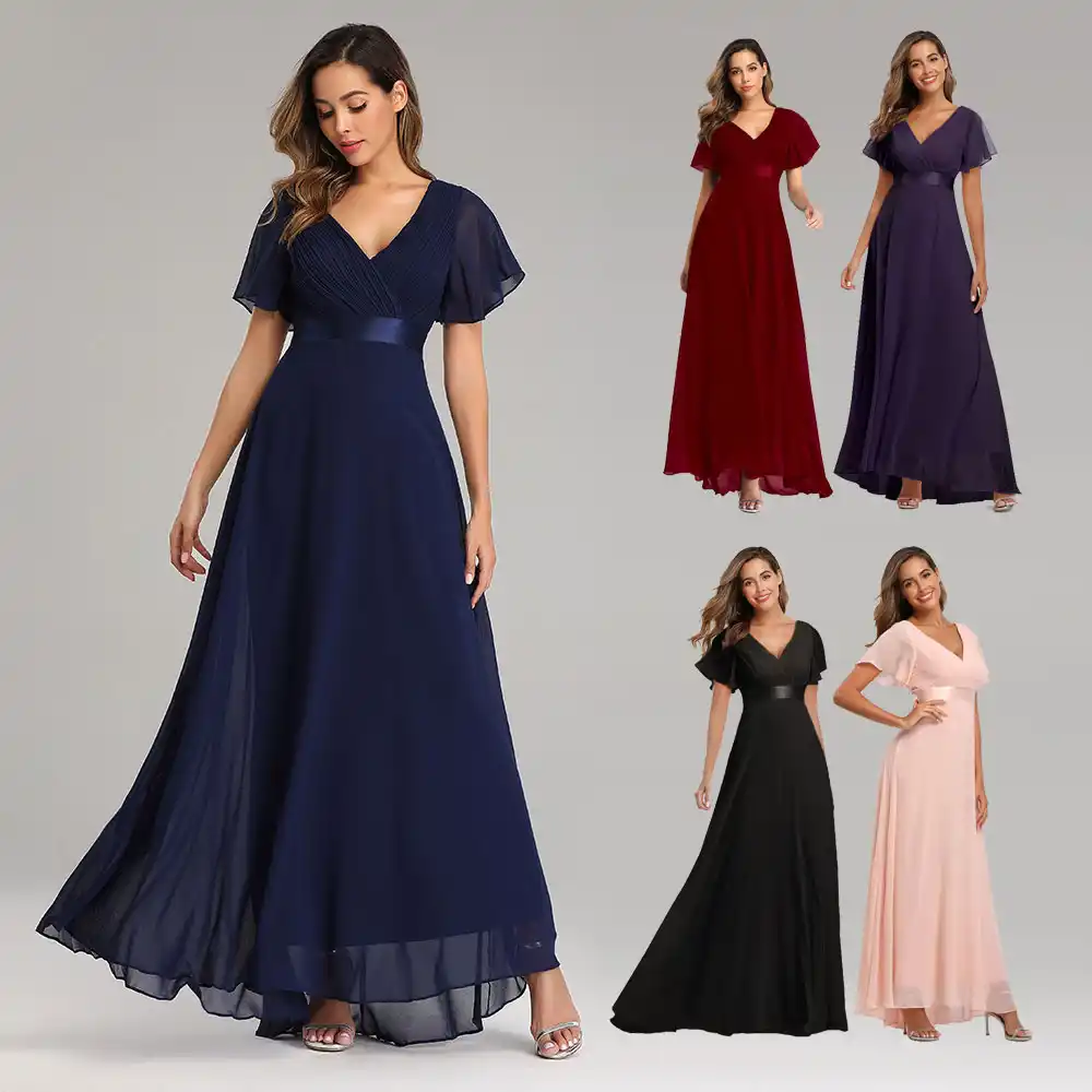 vestidos elegantes para noite