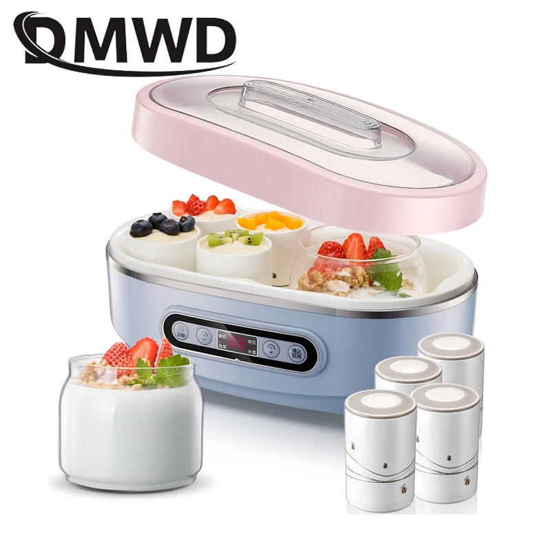 Микрокомпьютер электрическая Йогуртница с 8 чашками автоматическая машина для