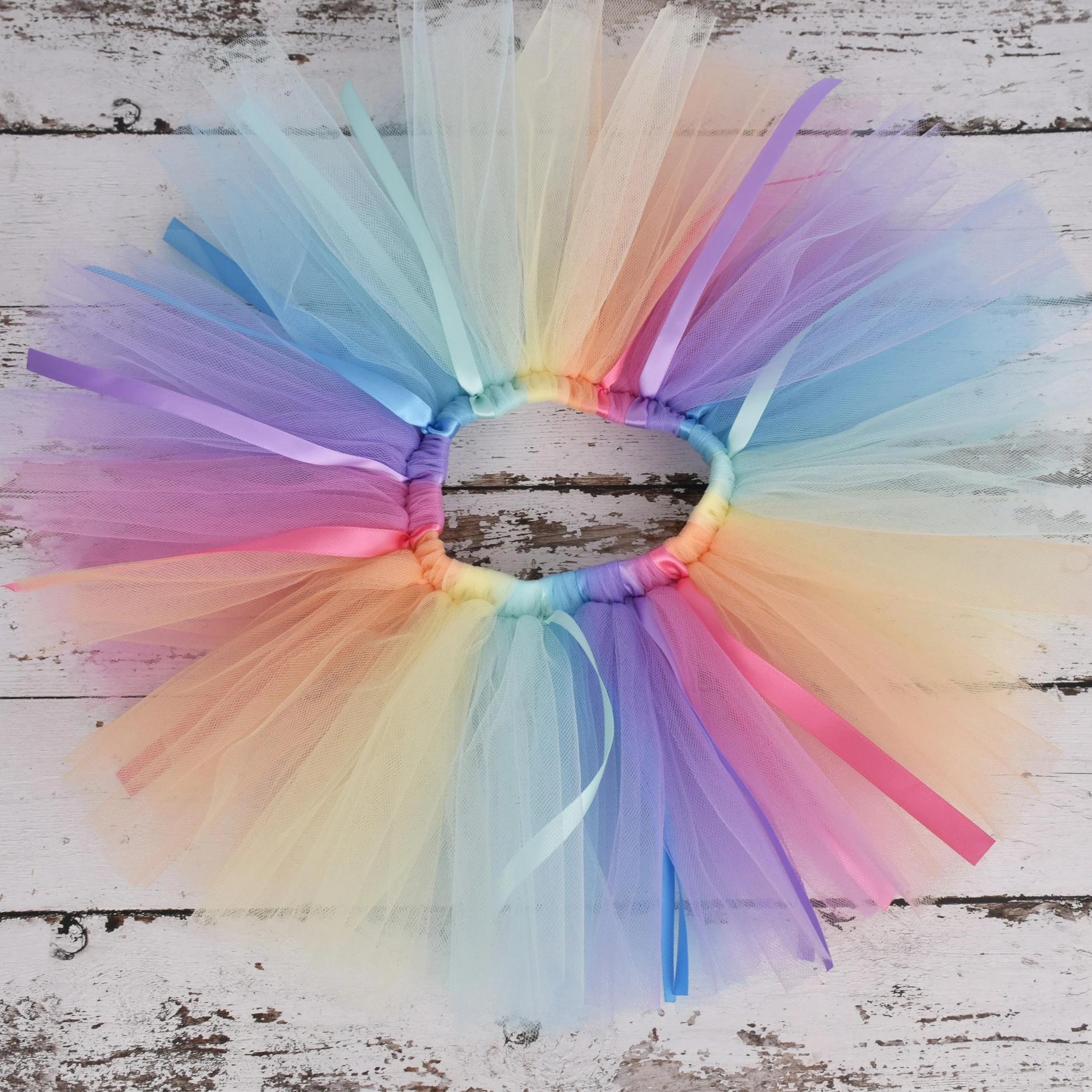 newborn rainbow tutu