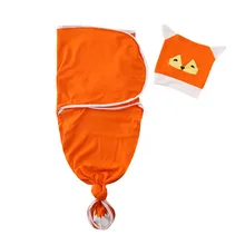 Новинка; детское Пеленальное Одеяло с животными; теплый спальный мешок