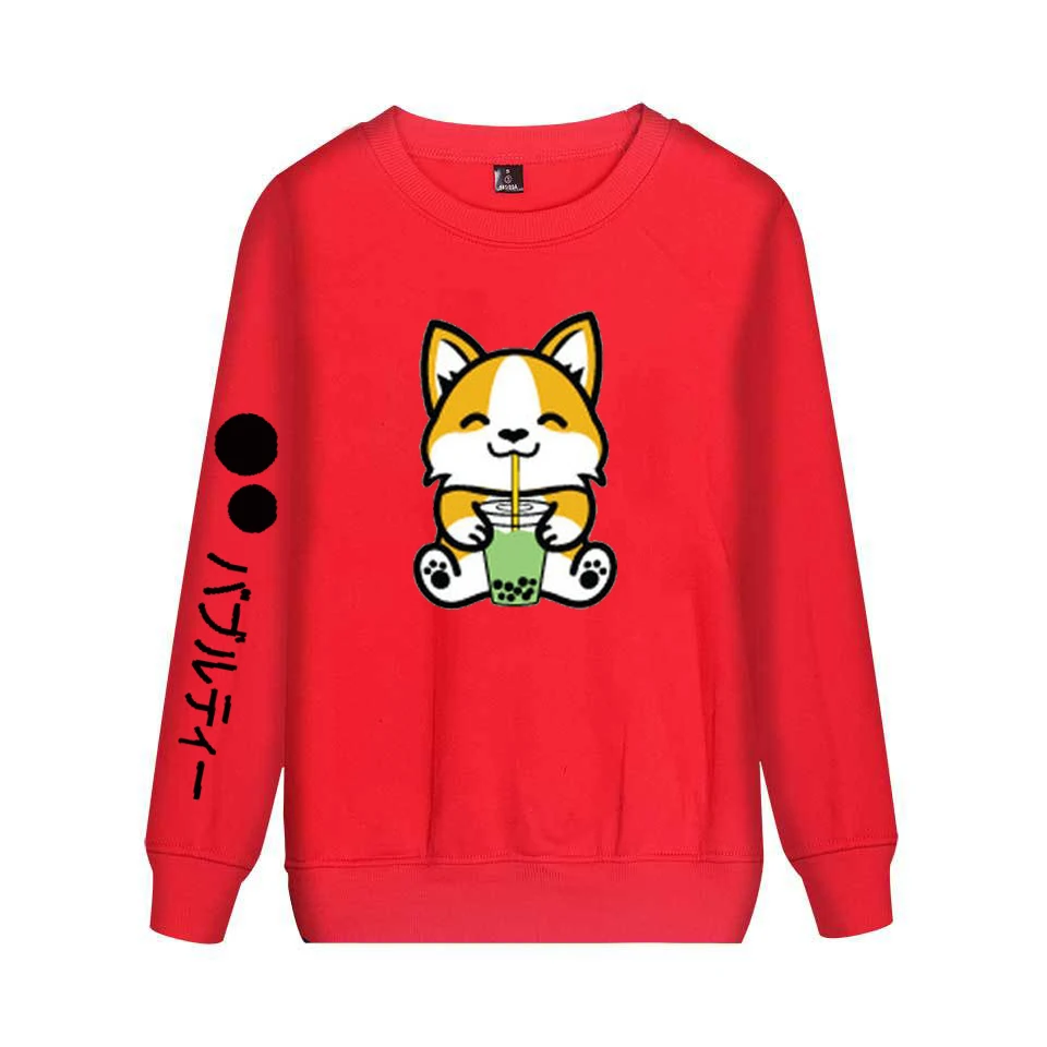 Bubble tea Hoodie shaba lnu Crewneck забавные унисекс Crewneck