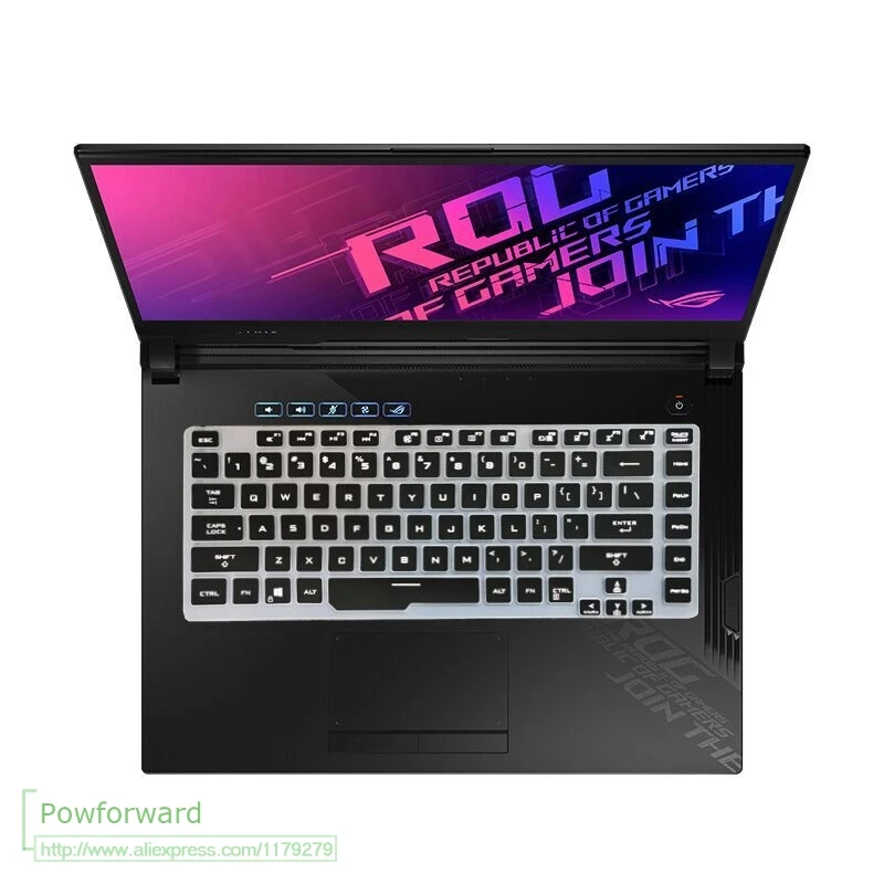For ASUS ROG STRIX G15 G512 G512LU G512LI G512LV G512LW G512 LU LI LV LW laptop Keyboard Cover skin Protector