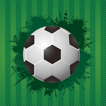 

8x8FT Beautiful Abstract Soccer Design Over Green Wall Stripes Custom Photo Studio Background Backdrop Vinyl 10x10 10x12