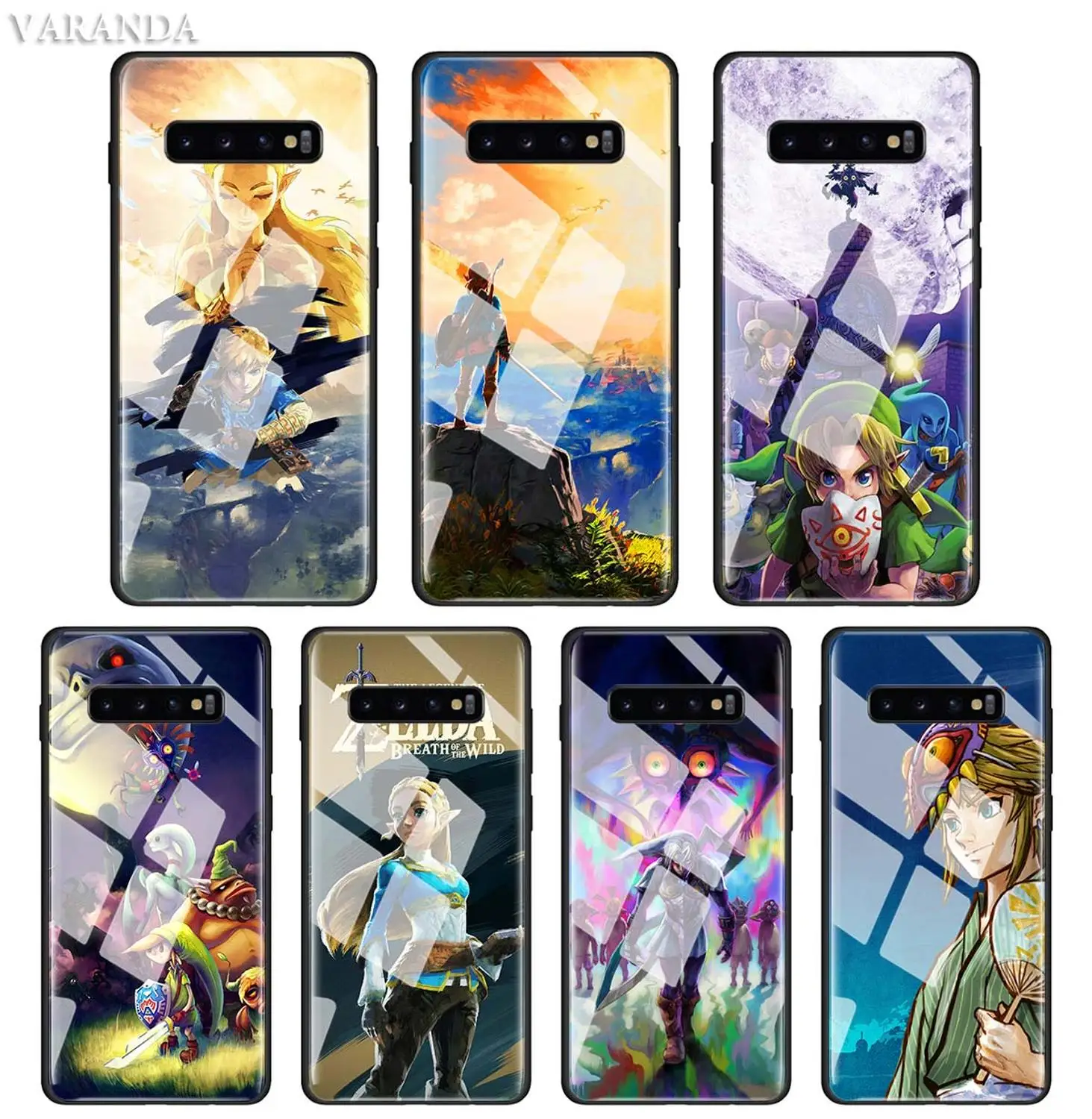Чехол Legend of Zelda для Samsung Galaxy S20 Ultra Plus S10 5G S10e S8 S9 Note 10 мягкий черный чехол из