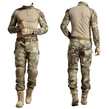 Армейская тактическая БДУ Униформа Охота на Камо одежда мужская камуфляжная снайперская страйкбольная военный Пейнтбол Рубашка Брюки Боевой костюм