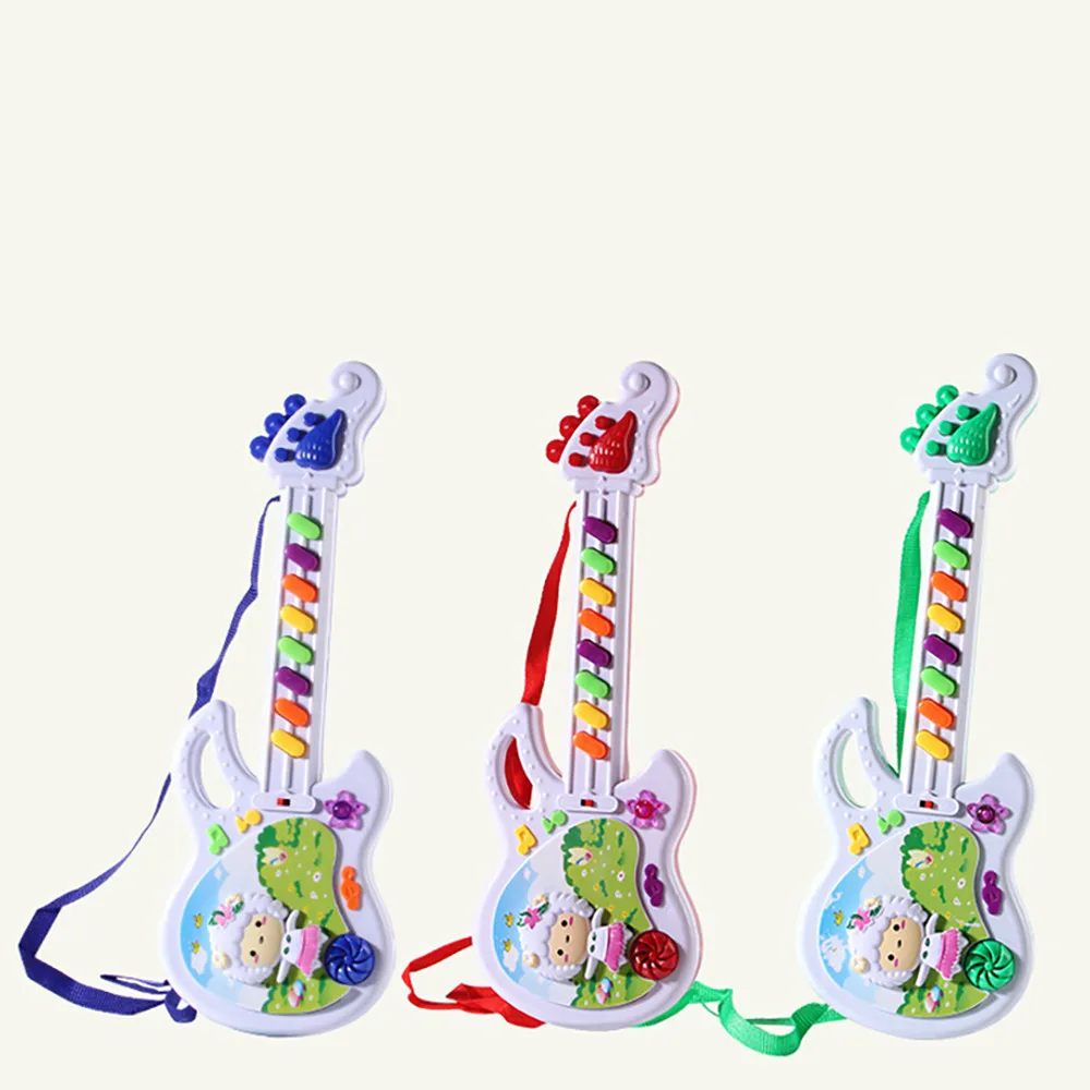 

Electric Guitar Toy Musical Play Kid Boy Girl Toddler Learning Developmental Electron Toy Early Educational Toy Best Gifts 2018