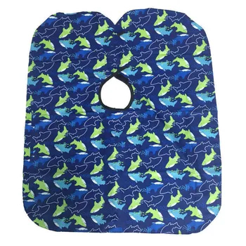 

Dolphin Child Salon Barber Hairdresser Hairdressing Hair Cutting Gown Cape Kid Hair Cut Cloth Barber Shop Supplies