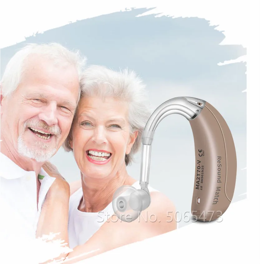 

2019NEW!Gn Resound Match MA2T70-V Digital BTE Hearing Aid Aids 3-CH Severe to Profound Loss Sound Amplifiers Similar to SIEMENS