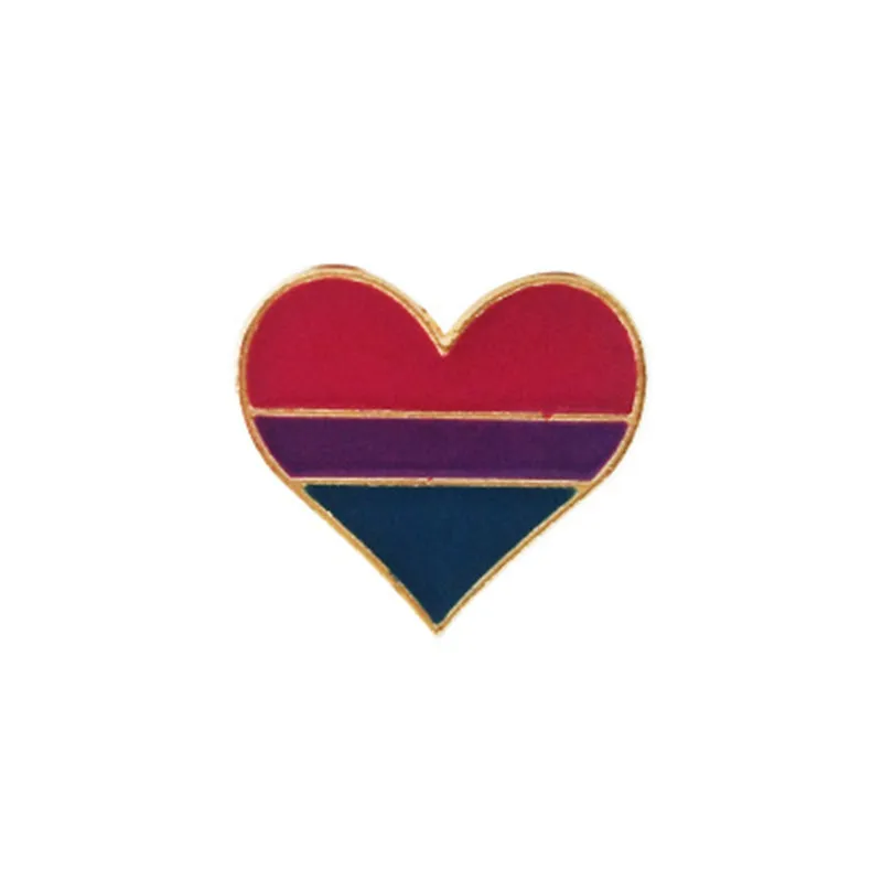 1 шт. Радужный Флаг ЛГБТ Радуга гордости сердца для визиток значок кнопки гей лесби символ Pin Love Is равные DIY аксессуары для шитья 4 цвета