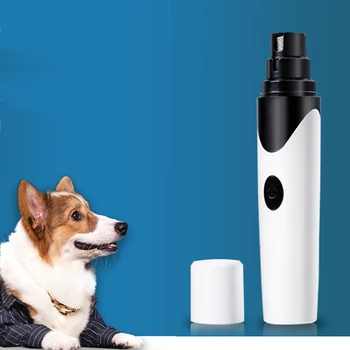 

Rechargeable Pet Dog Nail Grinders USB Charging Pet Nail Clippers for Dog Cat Paws Nail Grooming Trimmer Tools 2020 New