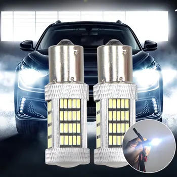 

Factory direct high power 1156 car brake lights reverse lights stop lights white round projector car round led fog light