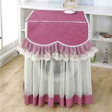 Scratchproof Decorative Elegant Full Wrap Wear Resistant Anti Dust Lacy Washer Lid Washing Machine Cover Protection Durable Home