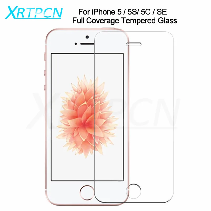 

9H Tempered Glass on The For Apple iPhone 5S 5 SE 5C Screen Protector Anti-Burst Protective Glass Film For iPhone 5S SE Glass