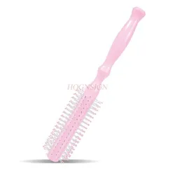 style comb Curly hair comb cylinder roll comb plastic hair comb drum round comb inside buckle blowing style straight hair home