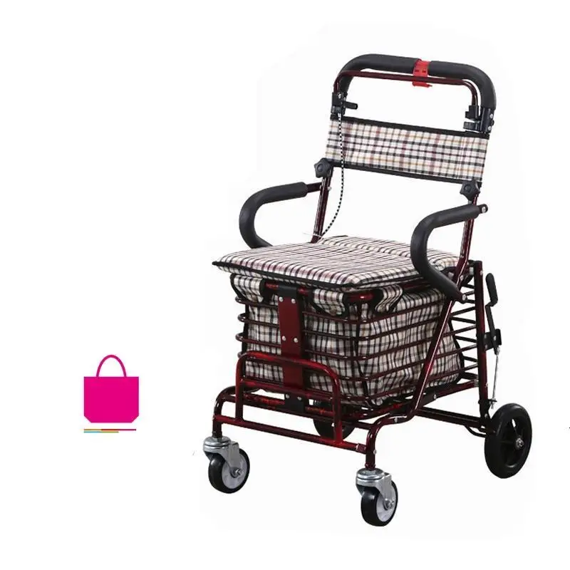 Складные Карро Compra торговый кухонный стол Carrello Cucina Mesa Cocina De Courses Avec roulets колесница Roulant тележка - Цвет: Version S