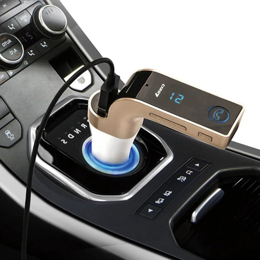 Высокое качество Мини Автомобильный Mp3 плеер USB Автомобильное зарядное устройство портативное автомобильное зарядное устройство Поддержка двойной AUX кабель