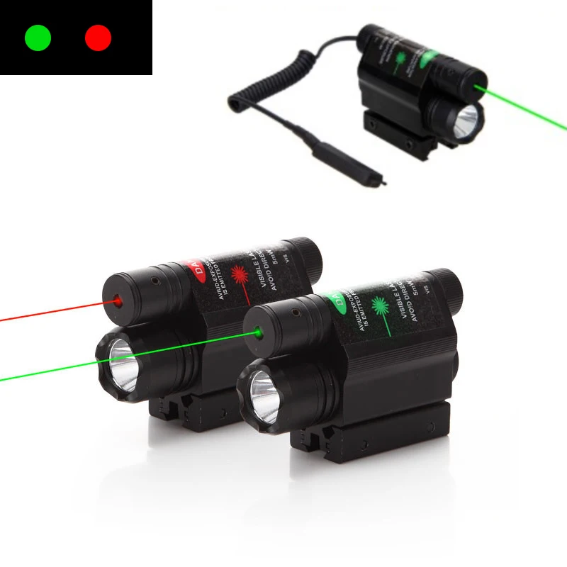 Инфракрасный лазерный прицел T6 сильный светодиодный тактический фонарик