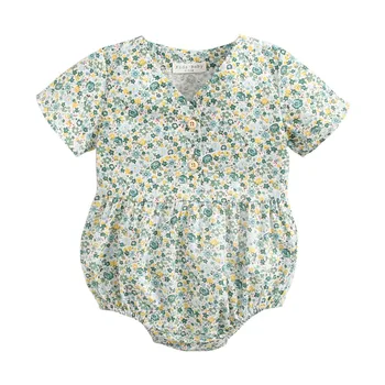 

Baby Clothes Print Infant Romper Short Sleeve Summer 2020