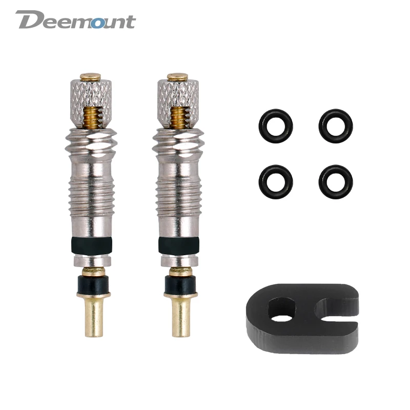 Kit Réparation Noyau Valve Presta Pour Vélo - 10 Noyaux + 10 Bouchons + Outil De Retrait