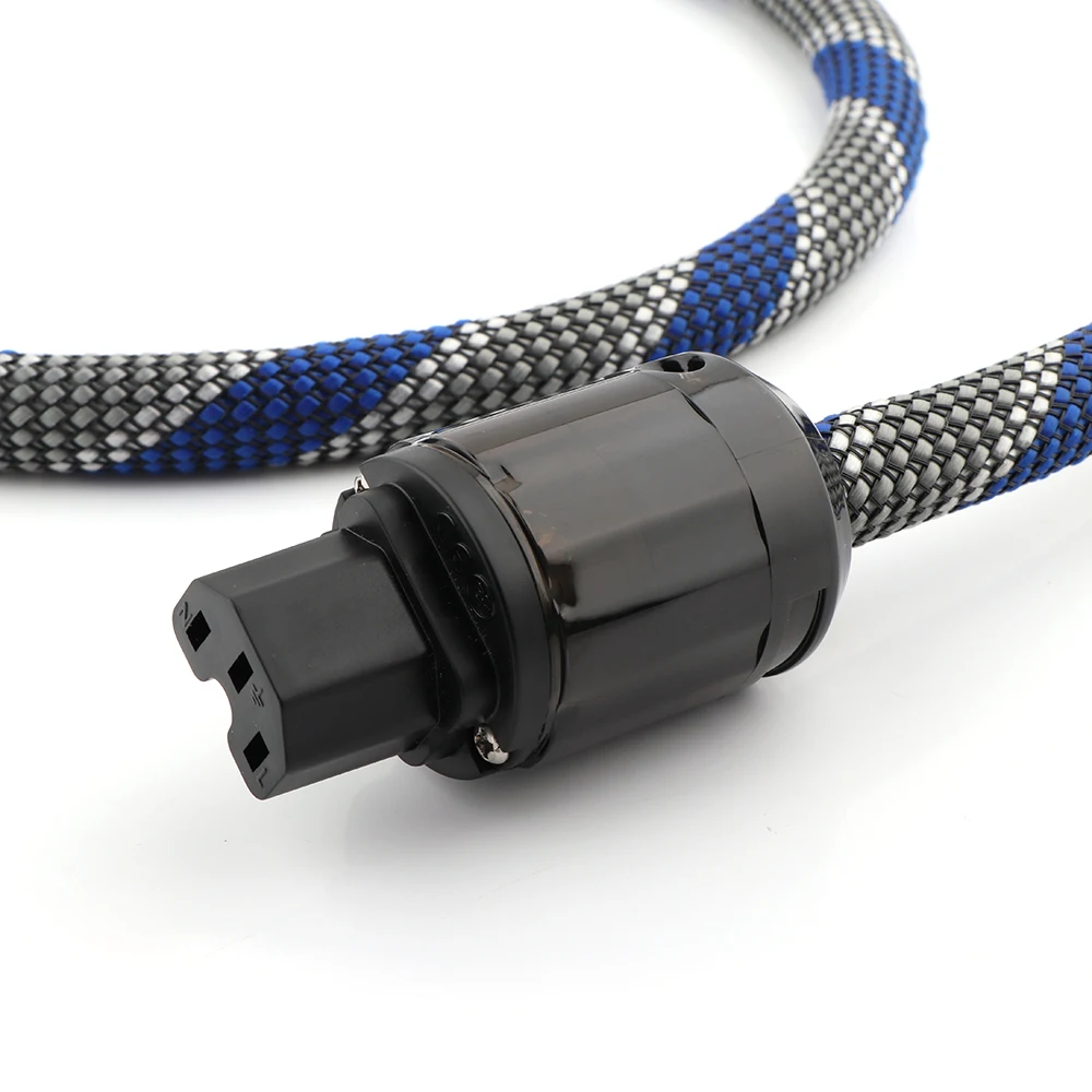 HI End EU AC Power Cable EU Plug Power Cord Audiophile Power Cable CD Tube amplifer headphone