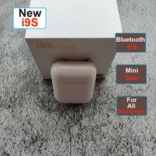 I9s i7s i10 TWS Bluetooth Kulaklık 5.0 mini Kablosuz Kulaklık Bas stereo Kulaklıklar için apple kulak iPhone auricular(China)