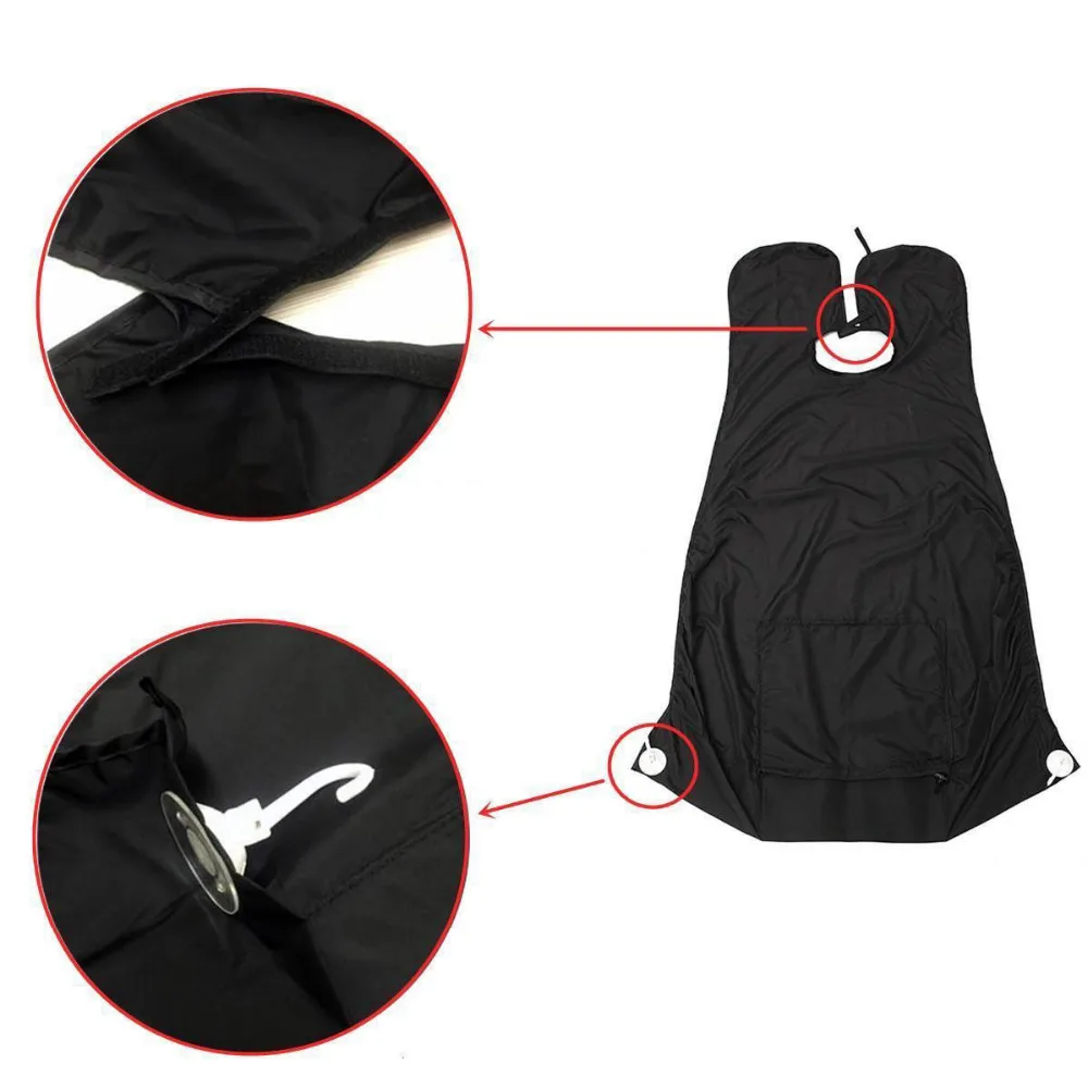 Pongee Beard Care Shave Apron Bib (3)