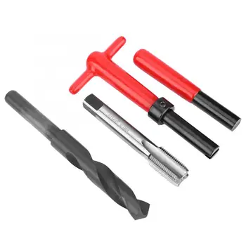 

Threaded Insert 11Pcs/set Thread Repair Kit Stainless Steel Twisted Drill Wrench Tap Insertion tool M16x1.5