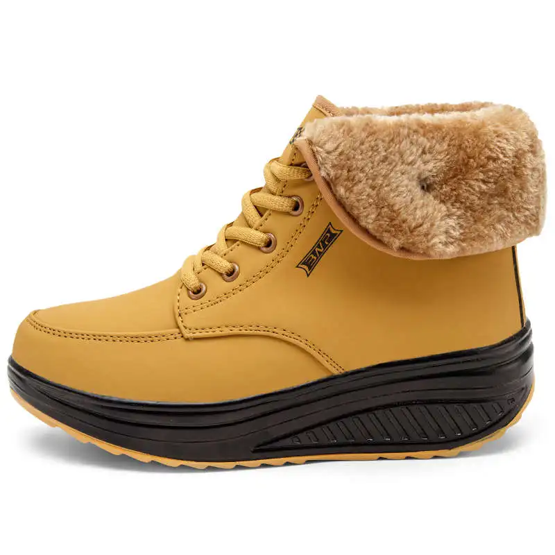 Large Soles Boots Female Women Shoes Tennis Skateboard Padded Boots