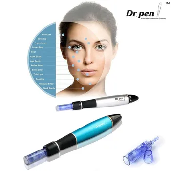 

Hot Sale Dr.Pen With Wire Derma Roller Needle Pen Professional Beauty Equipment Semi-permanent Embroidery Tattoo Gun Skin Care