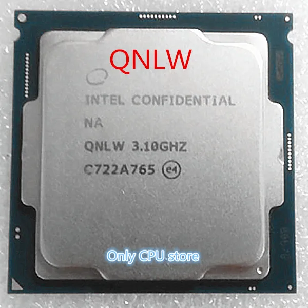 QNLW i7 8700 ES cpu INTEL 6 core 12 threds 3,1 Ghz Поддержка восьми поколения материнских плат, таких как Z370 H310 B360 no pick