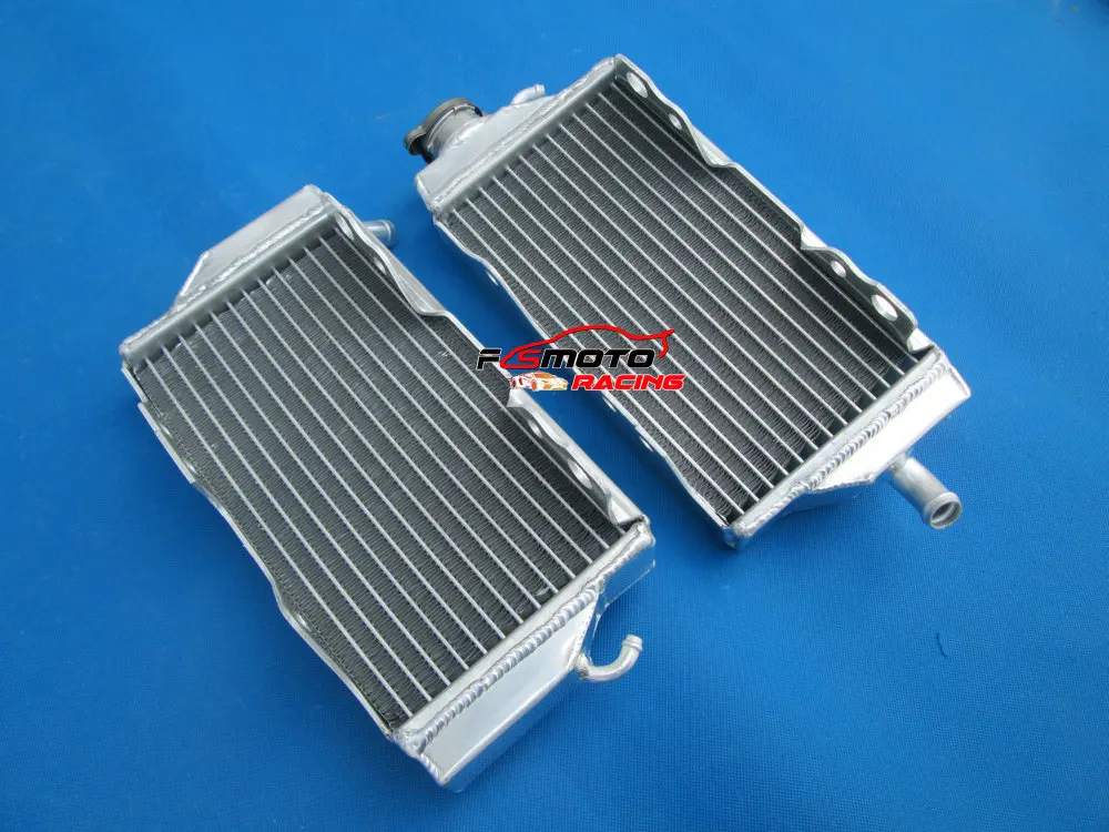 L& R пригодный для Honda CR 125 R CR125R CR125 2-х тактный двигатель 2004 04 алюминиевый радиатор для гоночного автомобиля