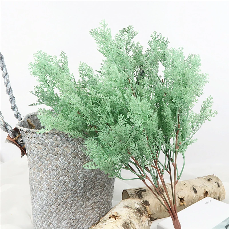 Искусственный ципарис игла зелень пластиковое искусственное украшение