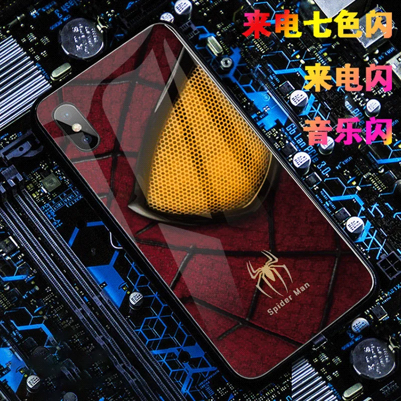 

LED 7 Kinds of Light Color Change Mobile Phone Protective Case for IPhone12 12Pro Max 12mini iphone11 Pro Max X XS XR 8 7