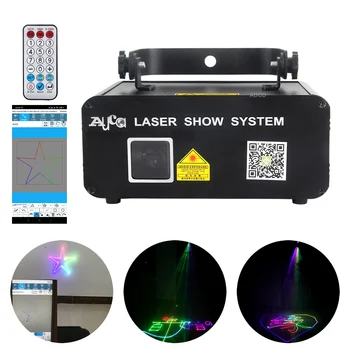 

APP Bluetooth Remote Contorl Program RGB Laser Projector Lighting DMX Beam Wedding Xmas Animation Scan DJ Party Show Stage Light